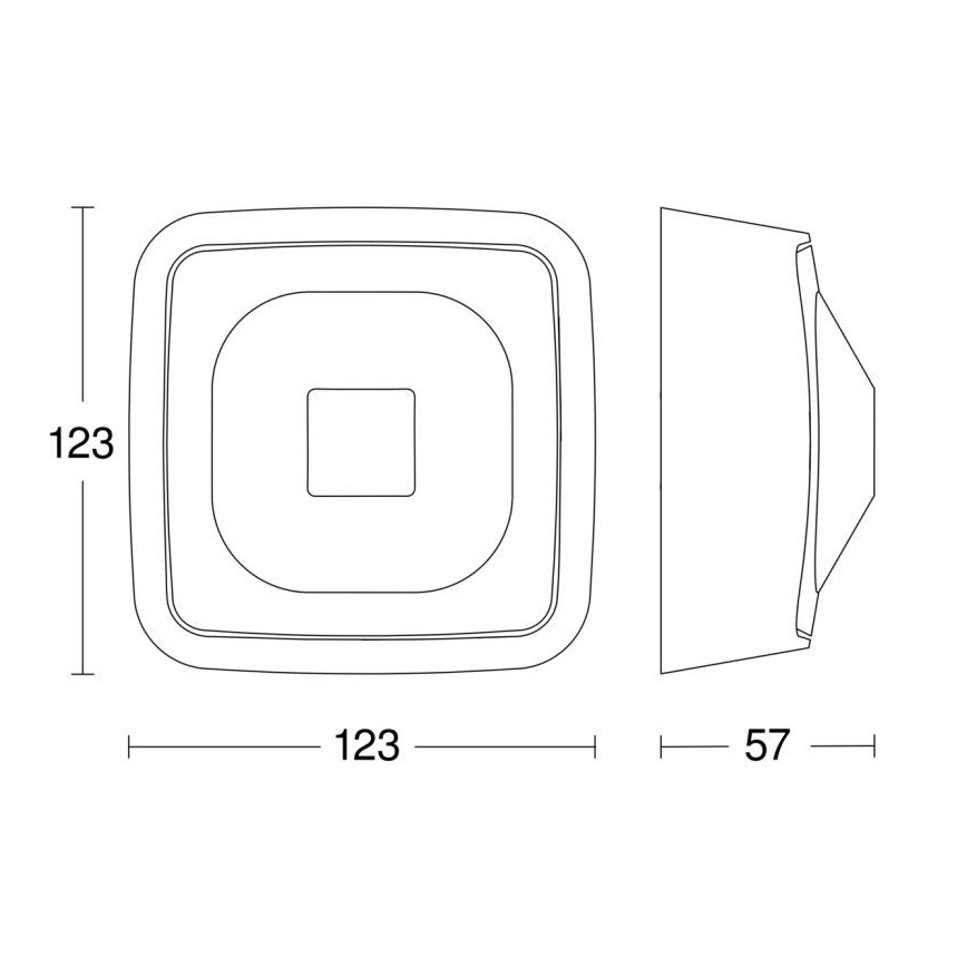 Steinel 064273 - Детектор за присъствие HF 360-2 DALI-2 APC IP54 бял