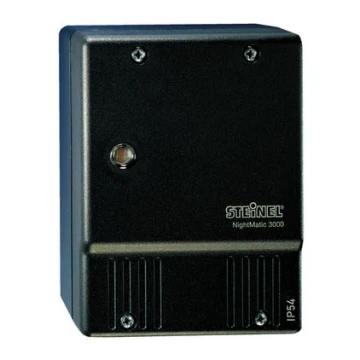 STEINEL 550516 - Сензор за здрач NightMatic 3000 Vario черен IP54