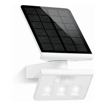 STEINEL 671006 - Соларен LED-спот със сензор XSolar L-S 0,5W/LED бял IP44