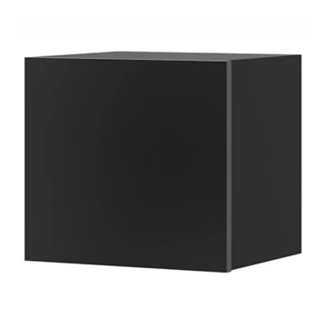 Стенен шкаф PAVO 34x34 см лъскаво черен