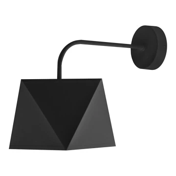 Стенна лампа ADAMANT 1xE27/60W/230V черна