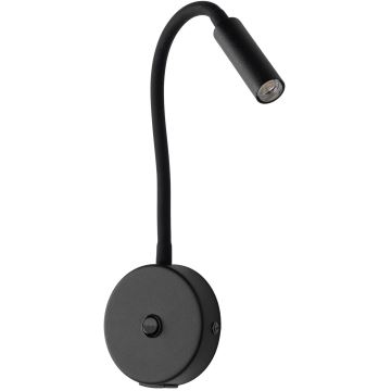 Стенна лампа с USB port LAGOS 1xG9/6W/5V черен