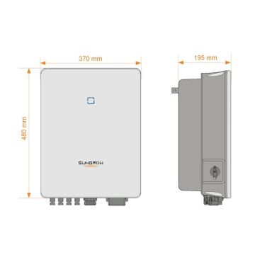 Соларен инвертор SUNGROW SG10.0RT 10000W IP65