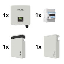 Соларен комплект: 10kW SOLAX конвертор 3f + 11,6 kWh TRIPLE Power батерия + електромер 3f