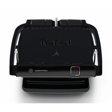 Tefal - Електрически грил OPTIGRILL ELITE 2000W/230V черен