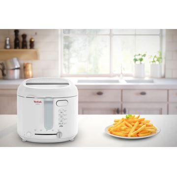 Tefal - Фритюрник 1,8 l FRY UNO 1475W/230V бял