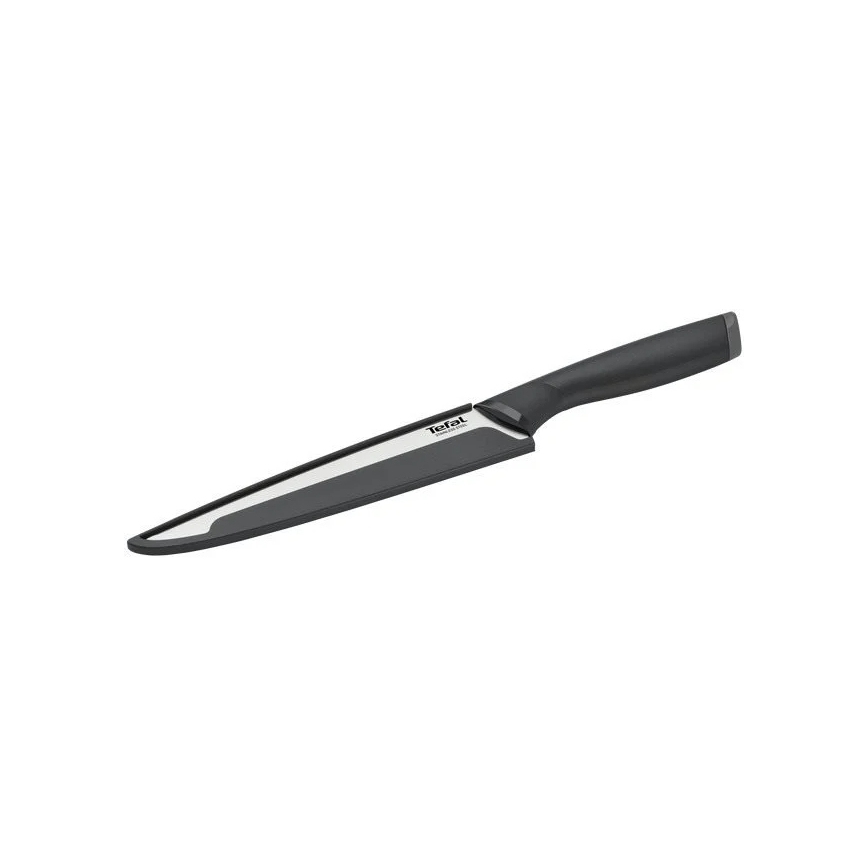 Tefal - Нож за рязане от неръждаема стомана COMFORT 20 см хром/черен