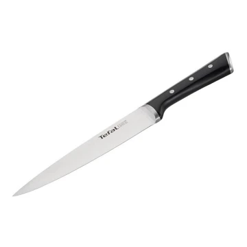 Tefal - Нож за рязане от неръждаема стомана ICE FORCE 20 см хром/черен