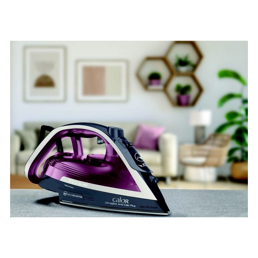 Tefal - Парна ютия ULTRAGLISS PLUS 2800W/230V бордо/сив