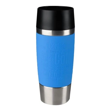 Tefal - Туристическа чаша 360 мл TRAVEL MUG неръждаем/светлосин