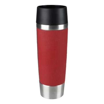 Tefal - Туристическа чаша 500 мл TRAVEL MUG неръждаем/червен