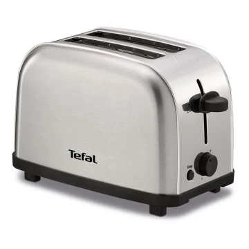 Tefal - Тостер с два отвора ULTRA MINI 700W/230V хром