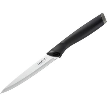 Tefal - Универсален нож от неръждаема стомана COMFORT 12 см хром/черен