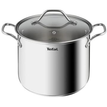 Tefal - К-кт съдове 10 бр. INTUITION неръждаем