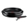 Tefal - К-кт тигани 3 бр. INGENIO EASY COOK & CLEAN BLACK