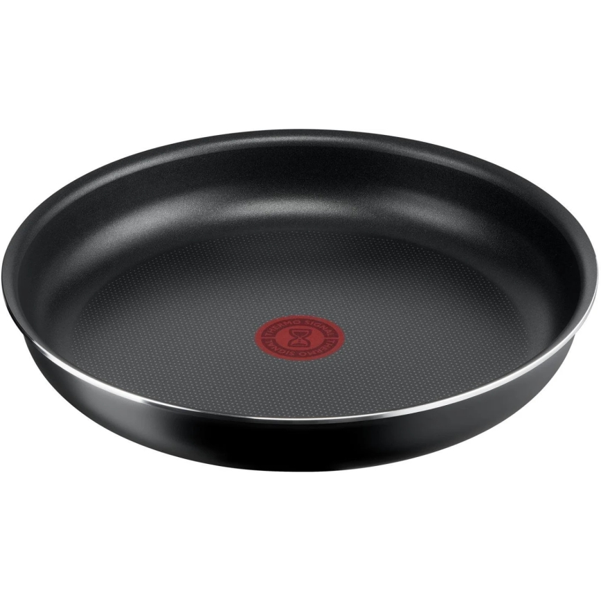 Tefal - К-кт тигани 3 бр. INGENIO EASY COOK & CLEAN BLACK