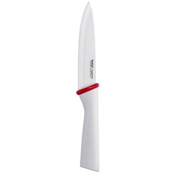 Tefal - Керамичен нож универсален INGENIO 13 см бял/червен