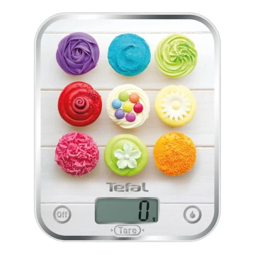 Tefal - Кухненска везна OPTISS CUPCAKES 2xAAA