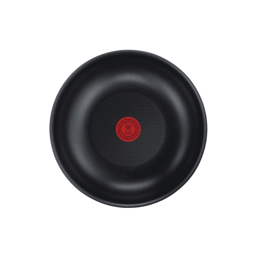 Tefal - Комплект готварски съдове 13 бр. INGENIO EASY COOK & CLEAN BLACK