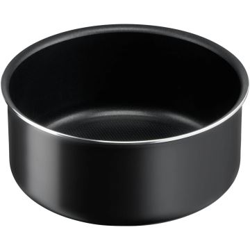 Tefal - Комплект готварски съдове 3 бр. INGENIO EASY COOK & CLEAN BLACK