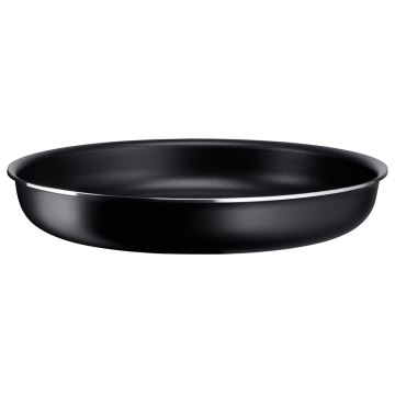 Tefal - Комплект готварски съдове 5 бр. INGENIO EASY COOK & CLEAN BLACK