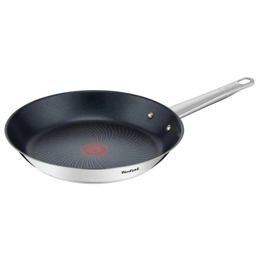 Tefal - Комплект готварски съдове 9 бр. COOK EAT неръждаем