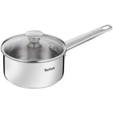 Tefal - Комплект готварски съдове 9 бр. COOK EAT неръждаем