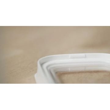 Tefal - Контейнер за храна 0,45 l OPTIMA бял/прозрачен