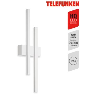 Telefunken 313206TF - LED Екстериорен аплик 2xLED/8W/230V IP44