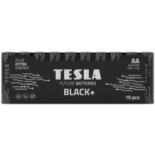 Tesla Batteries - 10 бр. Алкална батерия AA BLACK+ 1,5V 2800 mAh