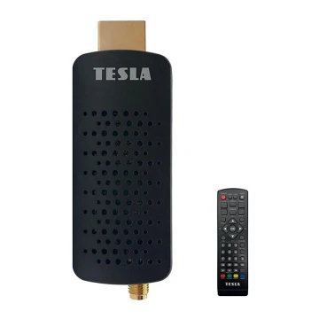 TESLA Electronics - DVB-T2 H.265 (HEVC) приемник, HDMI-CEC 2xAAA + дистанционно управление