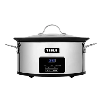 TESLA Electronics SlowCook - Уред за бавно готвене 5,6 l 250W/230V