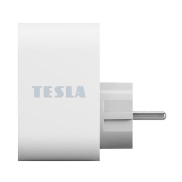 TESLA Smart - Смарт щепсел 3680W/230V/16A Type F/E 2xUSB-A + 1xUSB-C Wi-Fi