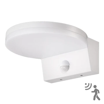 Top Light - LED Екстериорен аплик със сензор NOVARA LED/15W/230V IP65 бял