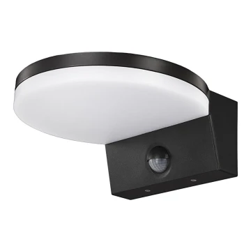 Top Light - LED Екстериорен аплик със сензор NOVARA LED/15W/230V IP65 черен