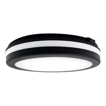 Top Light - LED Лампа за баня COMET LED/15W/230V 3000/4000/6500K IP54 Ø 20 см черен