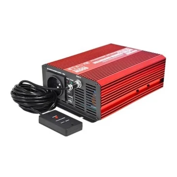 Трансформатор CARSPA 600W/12/230V + свързано дистанционно