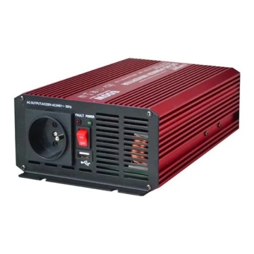 Трансформатор CARSPA 600W/12/230V + USB