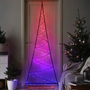 Twinkly - LED RGBW Димируем екстериорен коледна елха LIGHT TREE 70xLED IP44 Wi-Fi