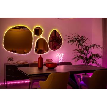 Twinkly - LED RGB Екстериорен димируема лента DOTS 400xLED 20 м IP44 Wi-Fi