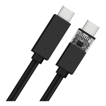 USB кабел USB-C 2.0 конектор 2м черен