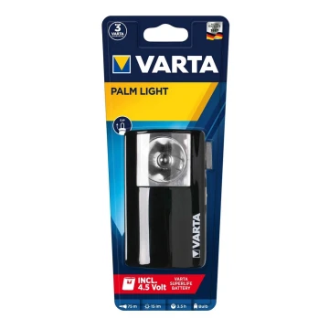 Varta 16645101421 - Ръчно фенерче PALM LIGHT P13,5s/3R12