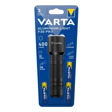 Varta 17608101421 - LED Фенерче ALUMINIUM LIGHT LED/3xAAA