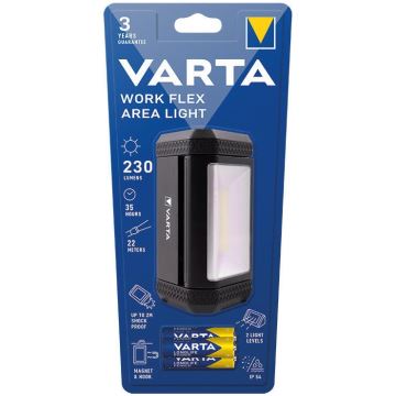 Varta 17648101421 - LED Портативно фенерче WORK FLEX AREA LIGHT LED/3xAA IP54