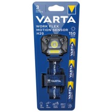 Varta 18648101421 - LED димируем челник със сензор WORK FLEX LED/3xAAA IP54