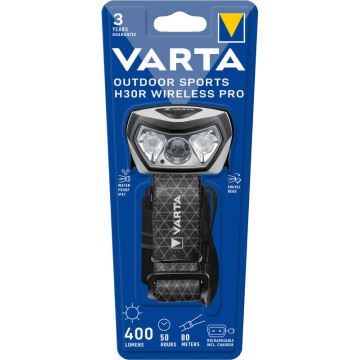 Varta 18650101401 - LED димируем акумулаторен челник OUTDOOR SPORTS LED/5V 1800mAh IPX7