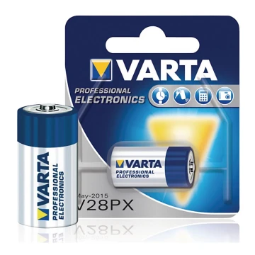 Varta 4028101401 - 1 бр. Батерия от сребърен оксид ELECTRONICS V28PX / 4SR44 6,2V