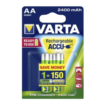 Varta 56706 - 2 бр. акумулаторна батерия ACCU AA NiMH/2100mAh/1,2V