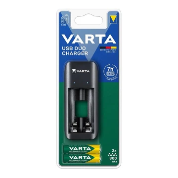 Varta 57651201421 - Зарядно устройство за батерии 2xAA/AAA 800mAh 5V