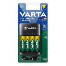 Varta 57652101451 - Зарядно устройство за батерии 4xAA/AAA 2100mAh 5V